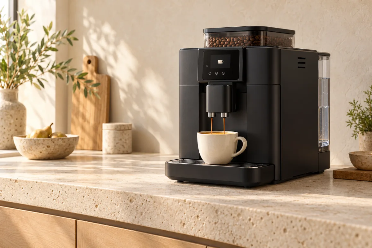 Bean-to-cup coffee machine